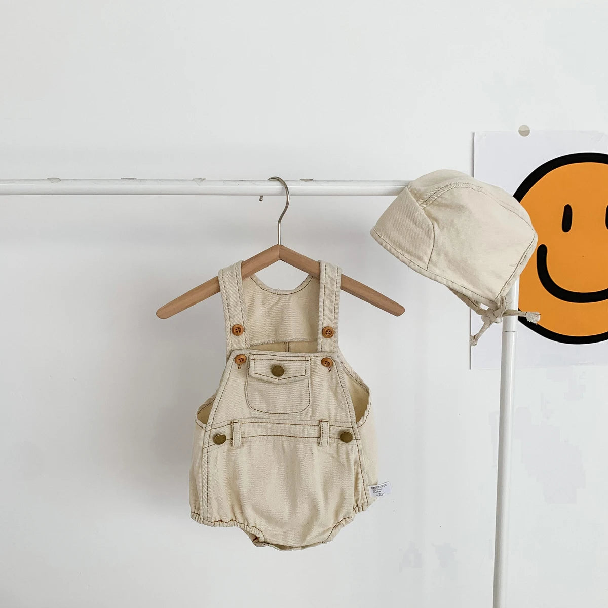 Denim Sling Romper SnugBubs Australia