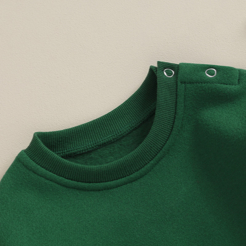 Fleece Solid Color Bubble Bodysuit Sweatshirt SnugBubs Australia