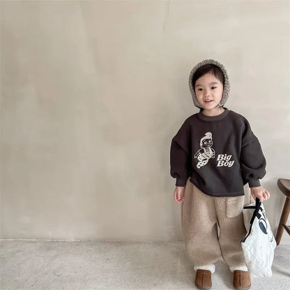 Winter Kids Warm Fleece Pants SnugBubs Australia