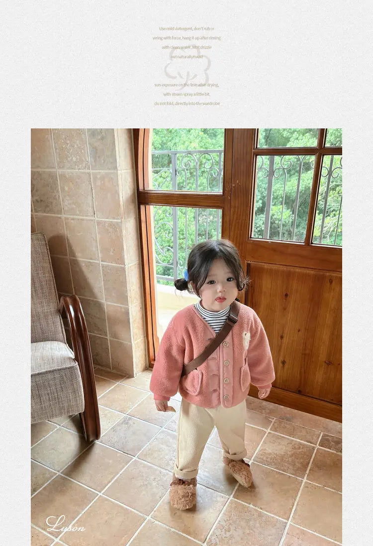 Winter Corduroy Pants for Kids