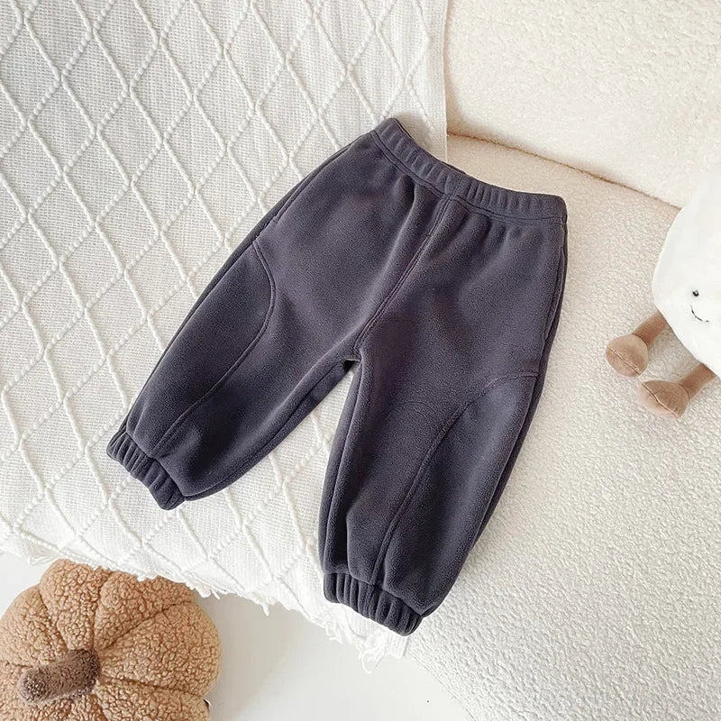 Winter Boys' Fleece-Lined Sweatpants