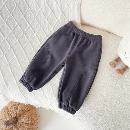 Winter Boys' Fleece-Lined Sweatpants