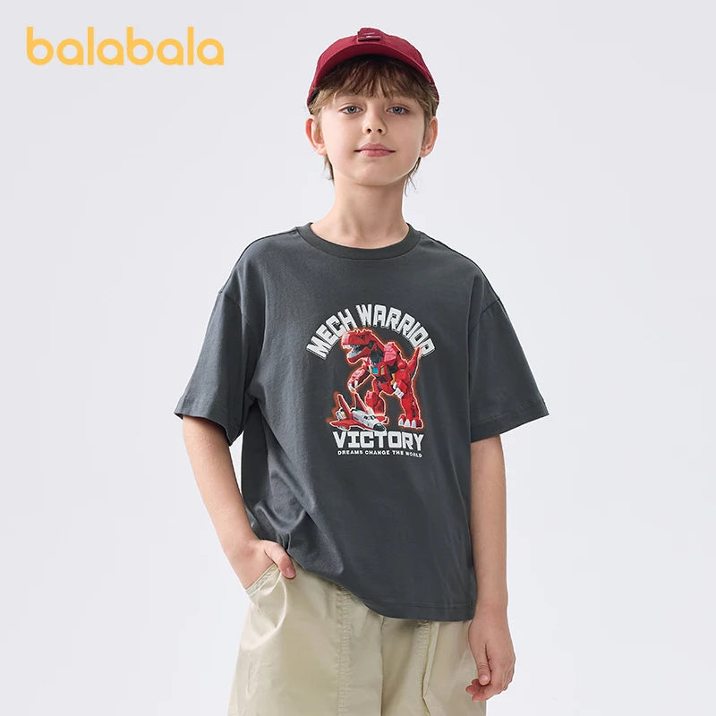 Boys Quick-Dry Pure Cotton Short Sleeve SnugBubs Australia