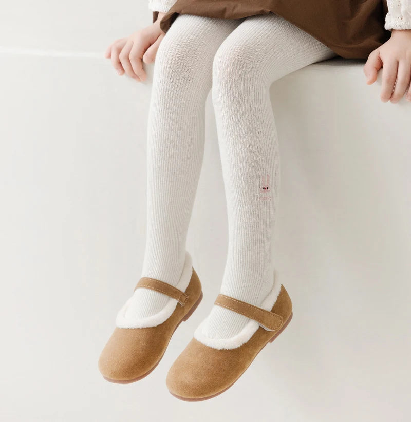 Cartoon Embroidery Girls Leggings SnugBubs Australia