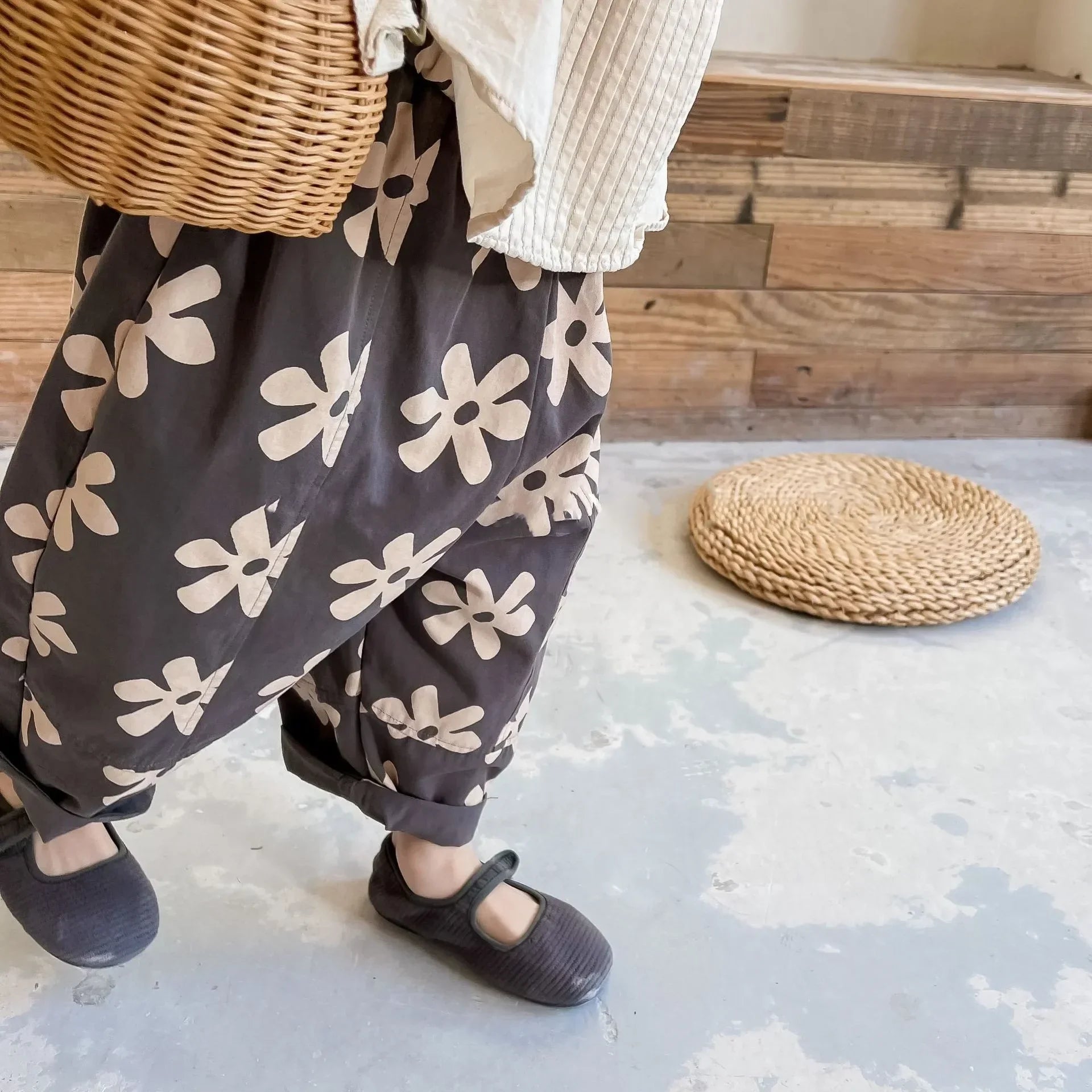 SnugBubs™ Soft Cotton Floral Harem Pants SnugBubs Australia