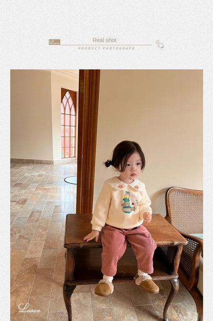 Winter Corduroy Pants for Kids