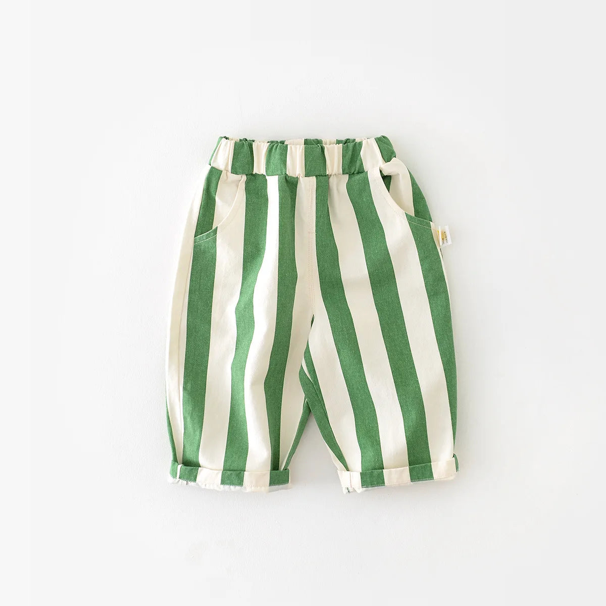 Cool Kids’ High-Waist Stripe Pants