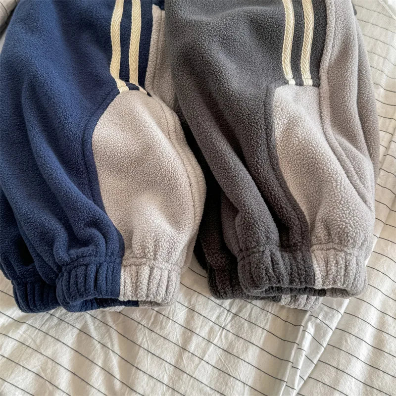 Cozy Striped Baby Boys Pants SnugBubs Australia