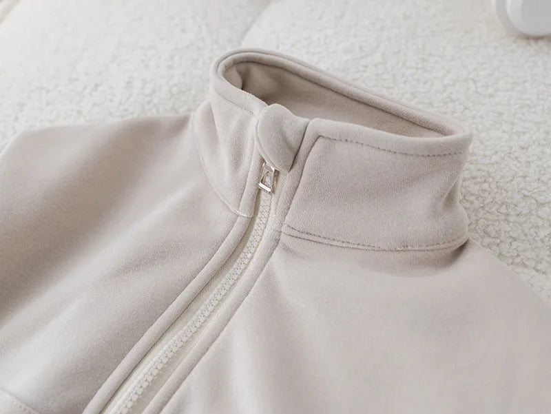 Toddler Fleece Clothing Set – Winter Warm Jacket + Pants SnugBubs Australia