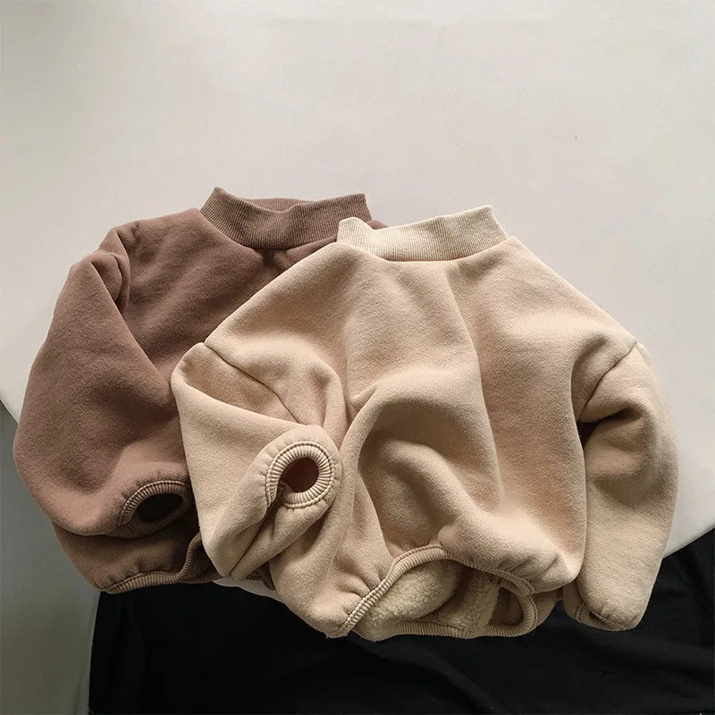 Solid Color Winter Pullover SnugBubs Australia