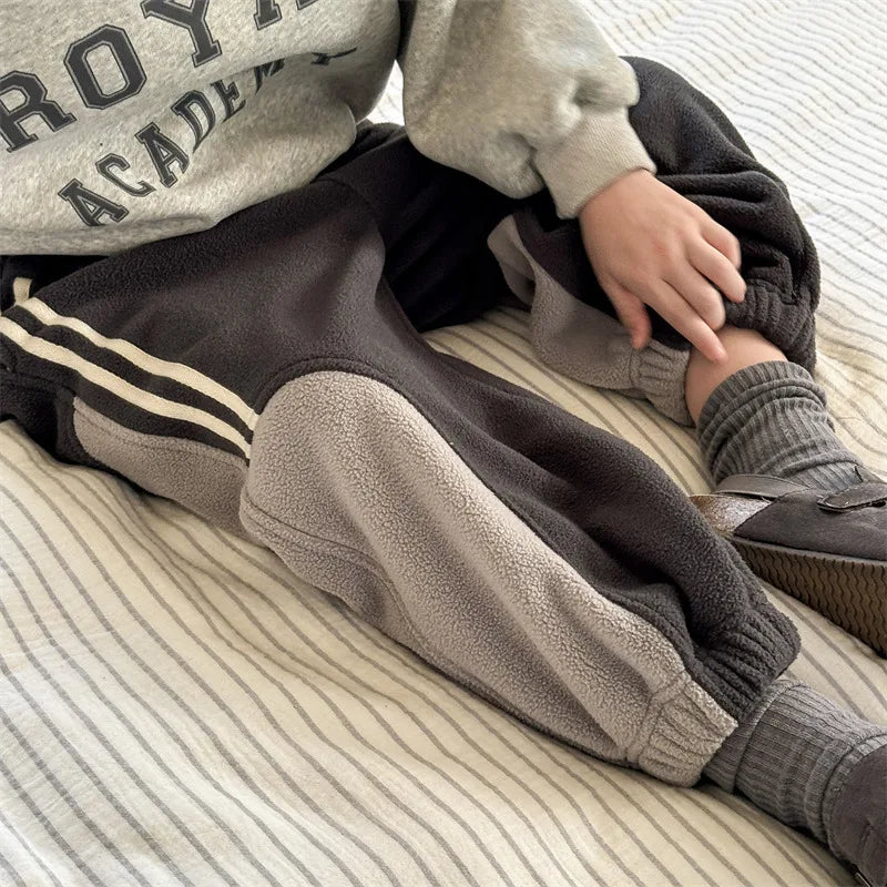 Cozy Striped Baby Boys Pants SnugBubs Australia