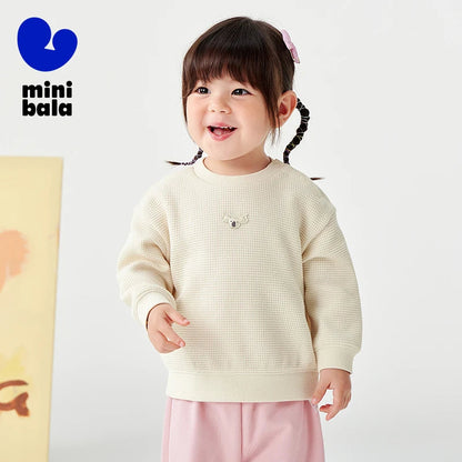 Mini Bala Waffle Cotton Hoodie SnugBubs Australia