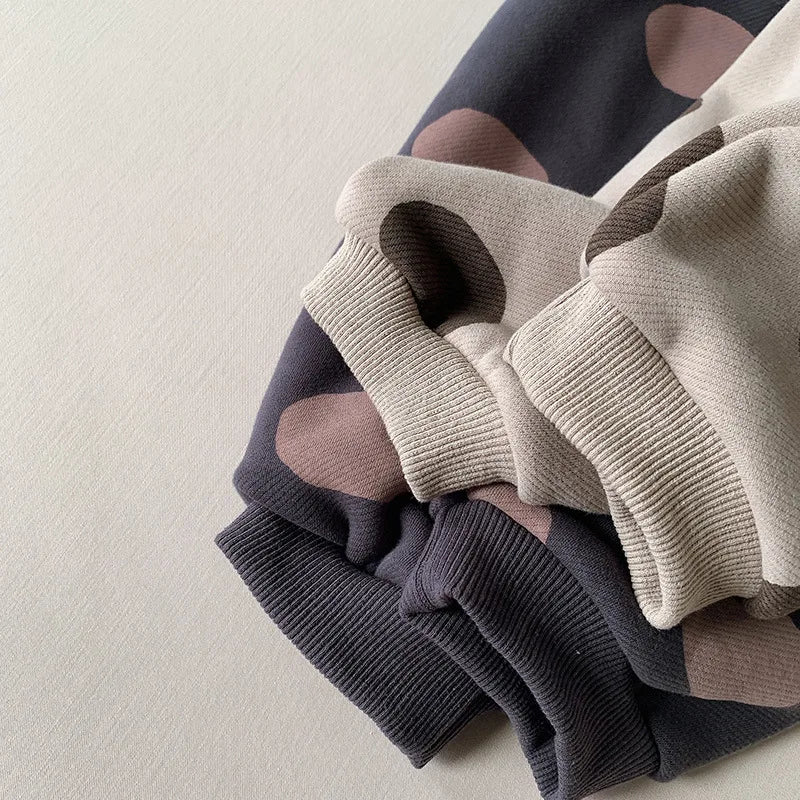 Winter Casual Trousers with Dot Print SnugBubs Australia