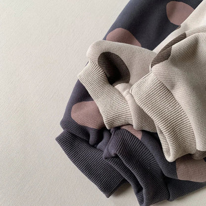 Winter Casual Trousers with Dot Print SnugBubs Australia