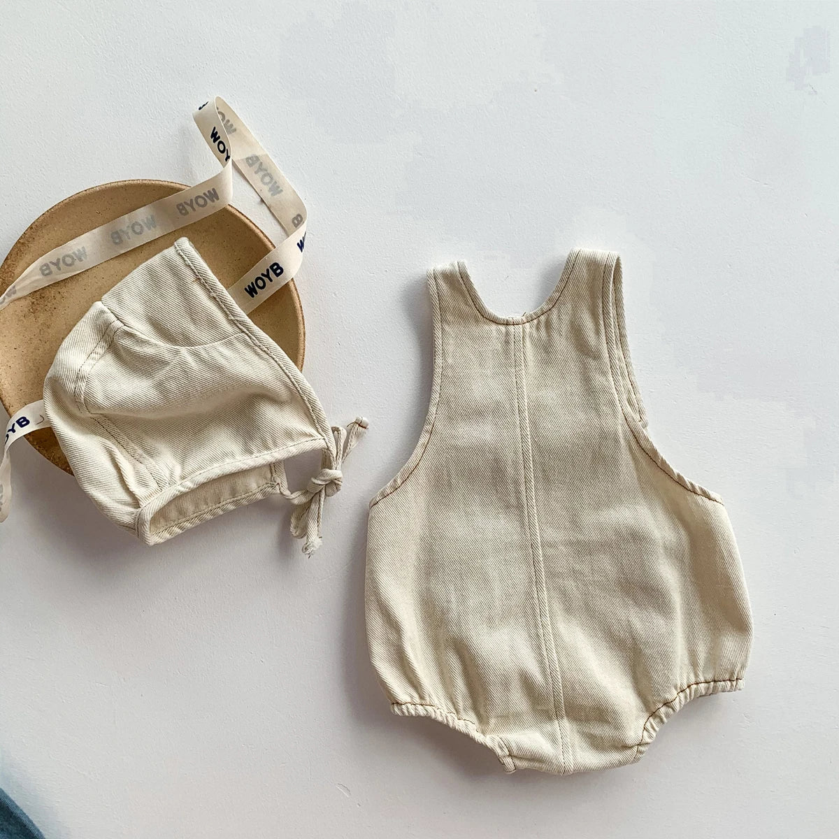 Denim Sling Romper SnugBubs Australia