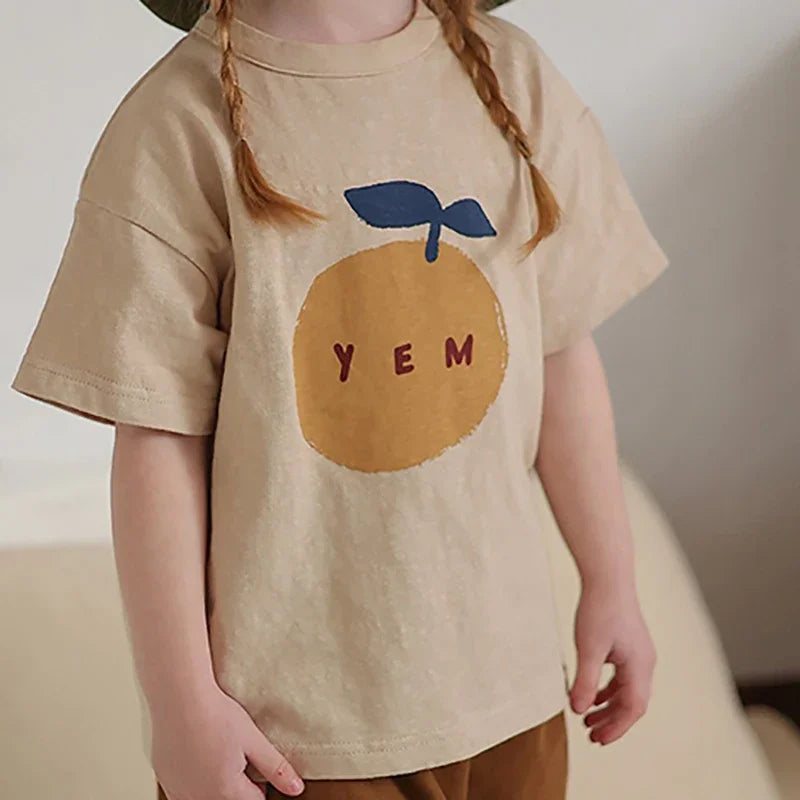 SnugBubs™ Kids Letter Print Tee SnugBubs Australia