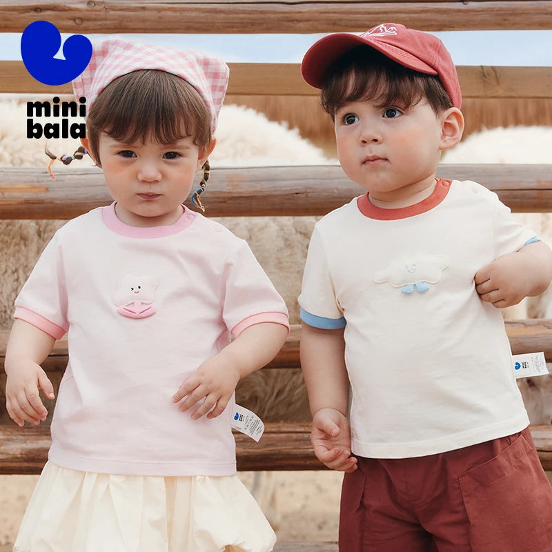 Mini Bala Kids Color Block Tee SnugBubs Australia