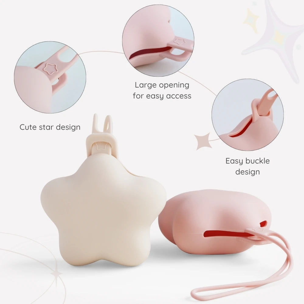 Silicone Baby Pacifier Holder SnugBubs Australia