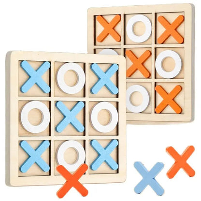 Montessori XO Chess Jigsaw Puzzle SnugBubs Australia