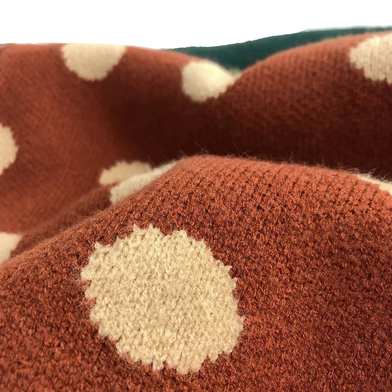 Vintage Polka Dot Knit Sweater SnugBubs Australia