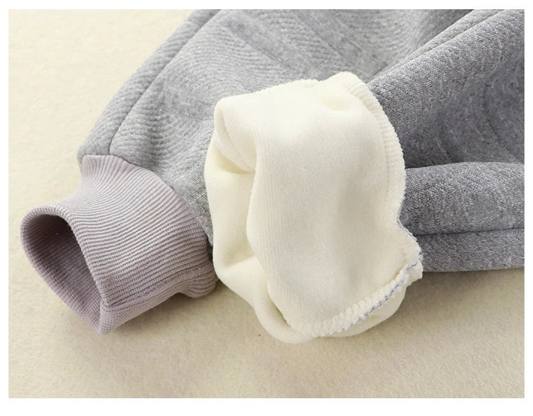 Children Sweatpants for Boys Girls Autumn Winter Thick Casual Pants Girl Student Loose Sports Pants Kawaii Letter Kids Trousers SnugBubs Australia