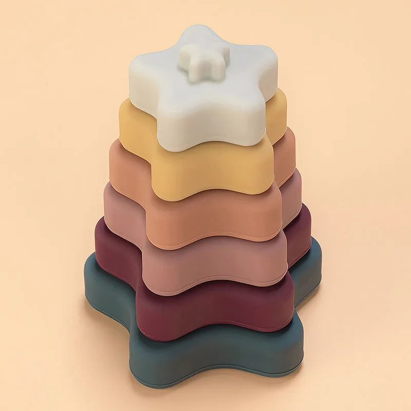 Silicone Baby Stacking Blocks SnugBubs Australia