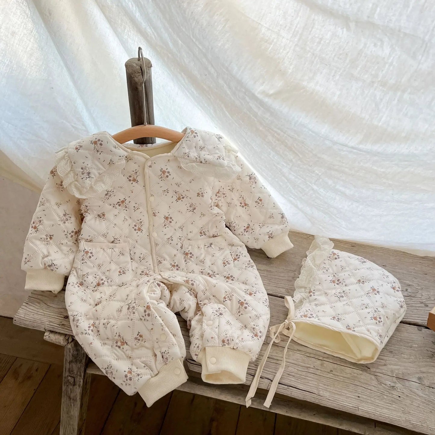 Winter 2PCS Baby Girl Romper Set SnugBubs Australia