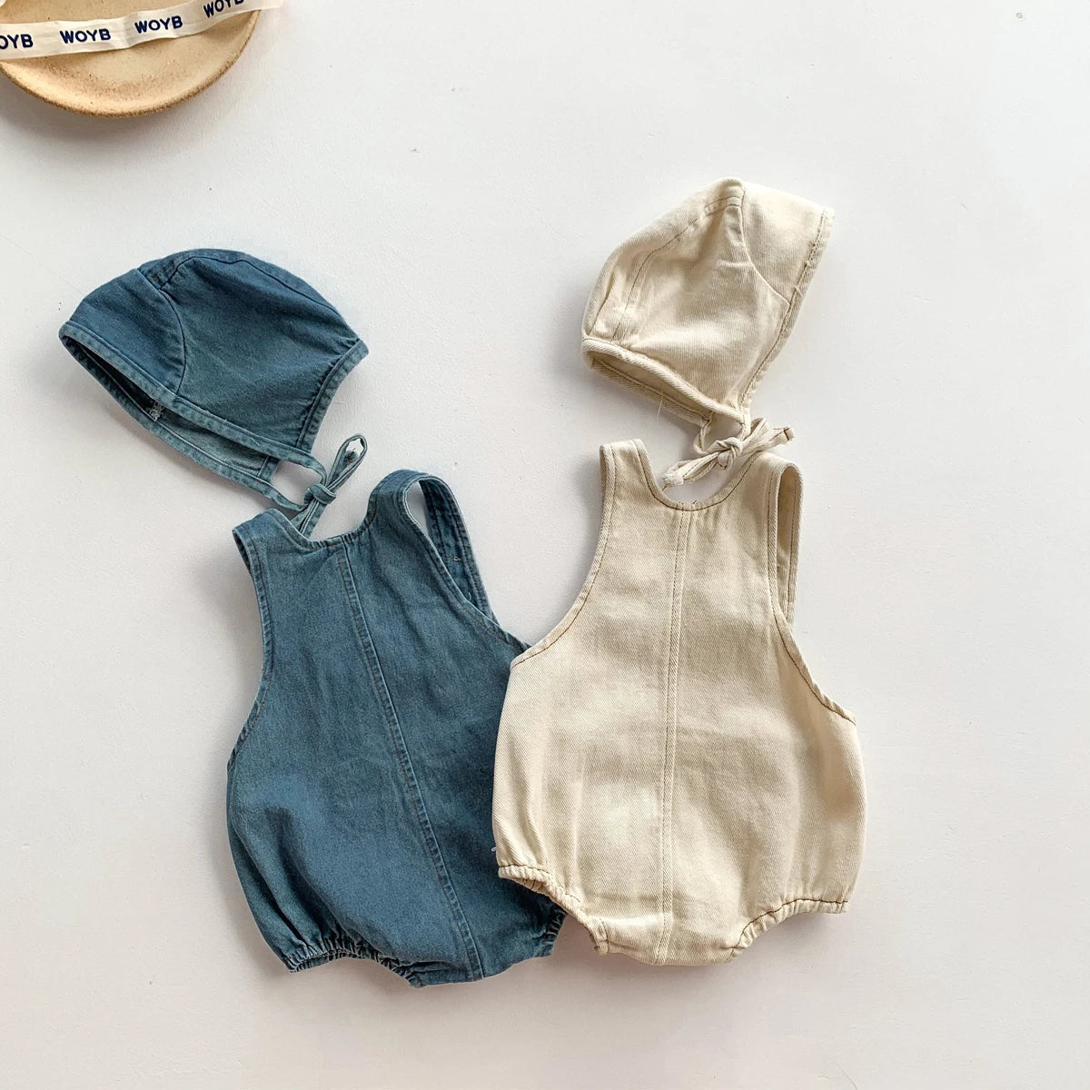 Denim Sling Romper SnugBubs Australia