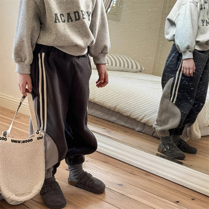 Cozy Striped Baby Boys Pants SnugBubs Australia