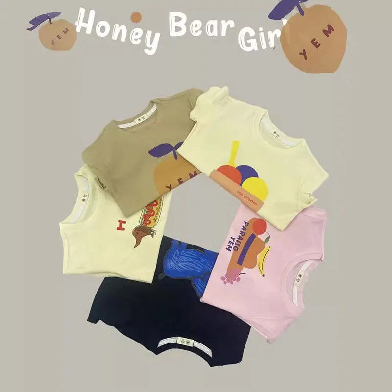 SnugBubs™ Kids Letter Print Tee SnugBubs Australia