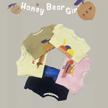 SnugBubs™ Kids Letter Print Tee SnugBubs Australia