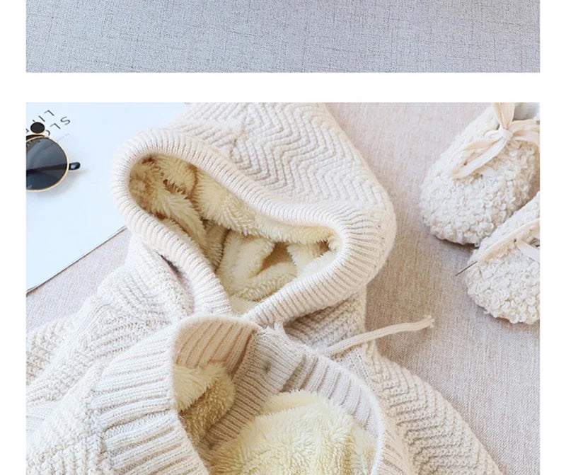 Cozy  Fur Lined Cardigan SnugBubs Australia