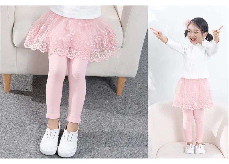 Princess Leggings with Tutu Skirt - SnugBubs Australia