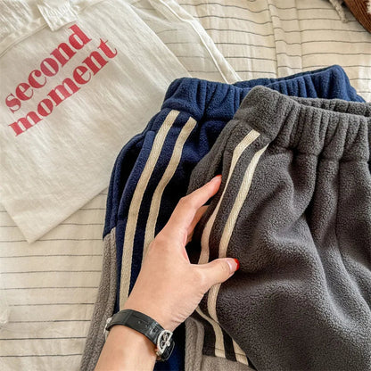 Cozy Striped Baby Boys Pants SnugBubs Australia