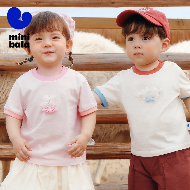 Mini Bala Kids Color Block Tee SnugBubs Australia