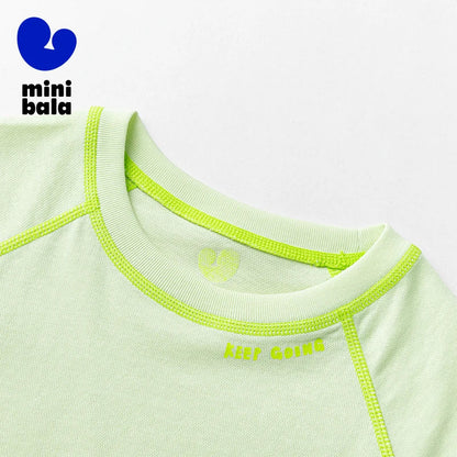 Antibacterial Cotton Short Sleeve Tee SnugBubs Australia