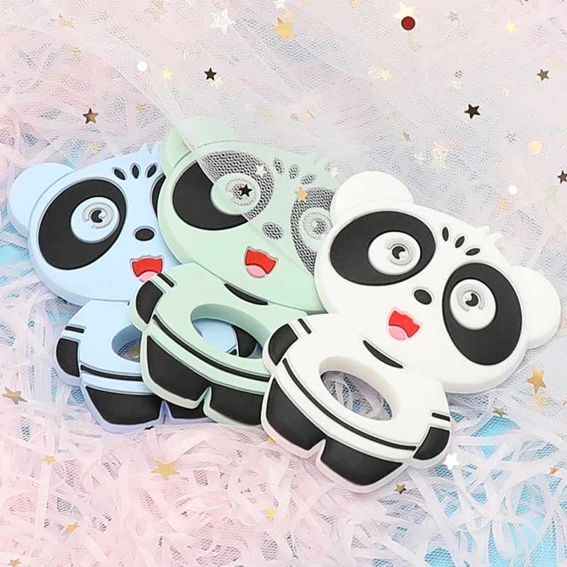 Panda Silicone Teether SnugBubs Australia