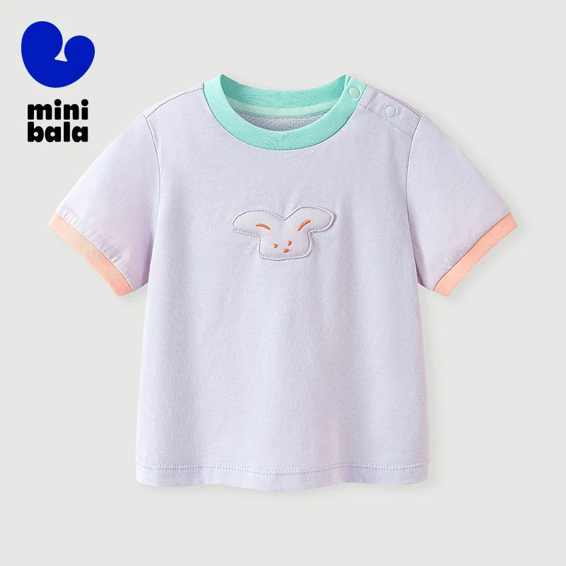 Mini Bala Kids Color Block Tee SnugBubs Australia