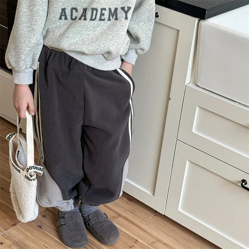 Cozy Striped Baby Boys Pants SnugBubs Australia