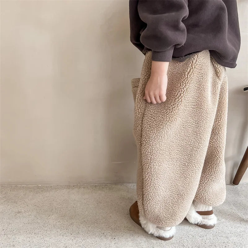Winter Kids Warm Fleece Pants SnugBubs Australia