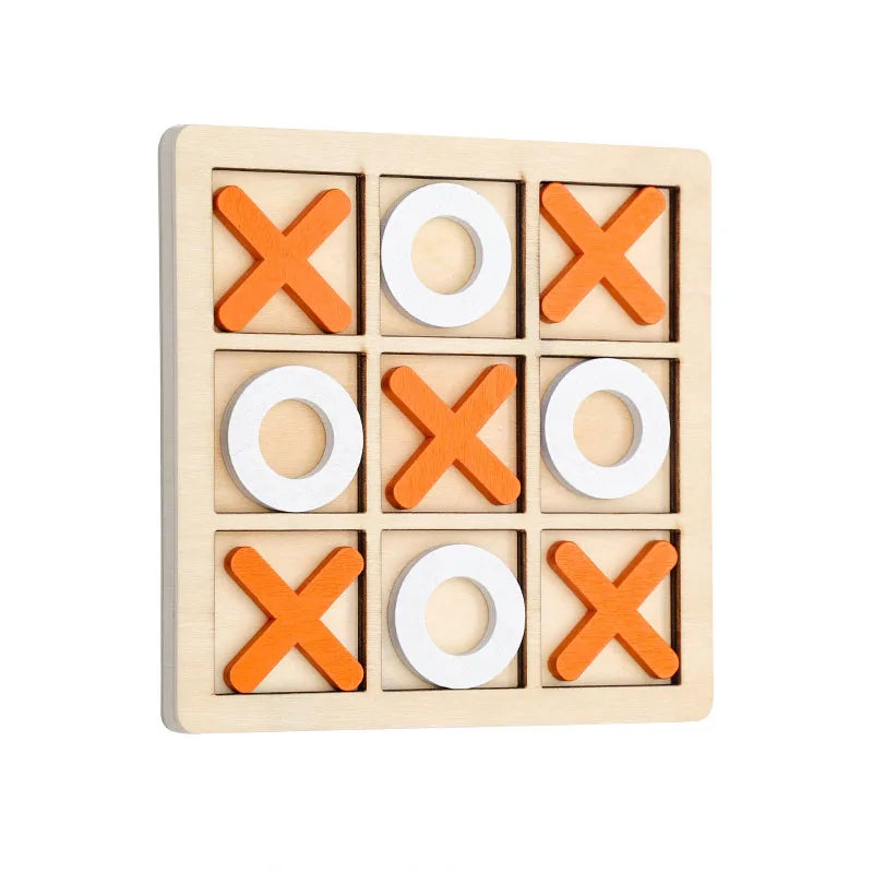 Montessori XO Chess Jigsaw Puzzle SnugBubs Australia