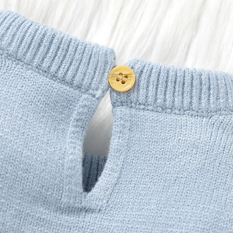 2-Piece Knitted Romper & Hat Set SnugBubs Australia