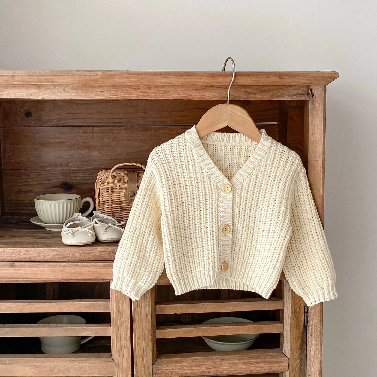 Baby Girl Autumn Knit Cardigan SnugBubs Australia