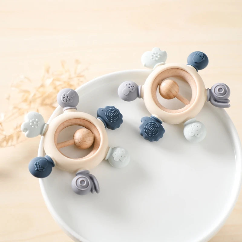 Snugbubs™ Silicone Rudder Baby Teether – BPA-Free Food Grade Rattle Toy SnugBubs Australia