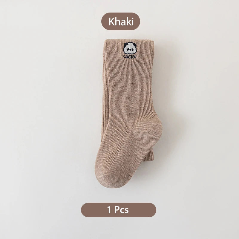 Cartoon Embroidery Girls Leggings SnugBubs Australia