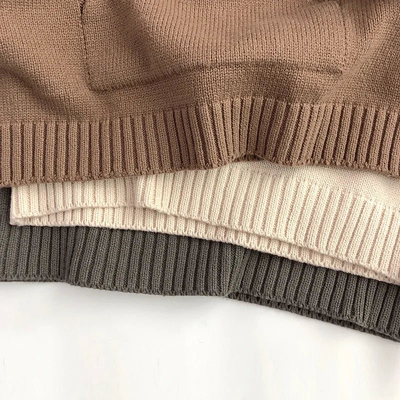 Soft Fine Knit Pullover with Front Pocket SnugBubs Australia