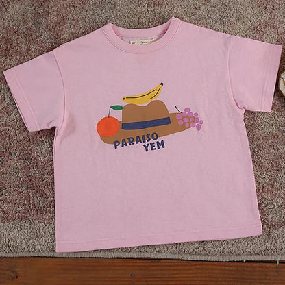 SnugBubs™ Kids Letter Print Tee SnugBubs Australia