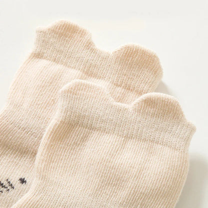 3/5 Pairs Baby Adorable Animals Pattern Non Slip Floor Socks, Breathable Casual Socks For Boys and Girls Kids Indoor Activities SnugBubs Australia