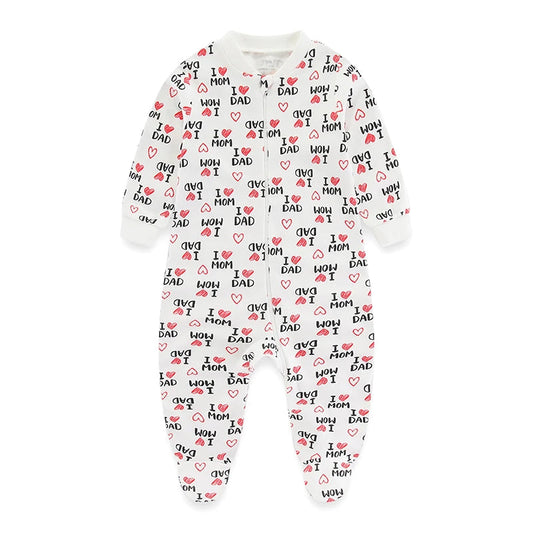 100% Cotton Baby Girl Onesie SnugBubs Australia