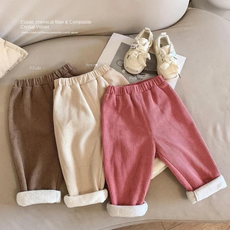 Winter Corduroy Pants for Kids